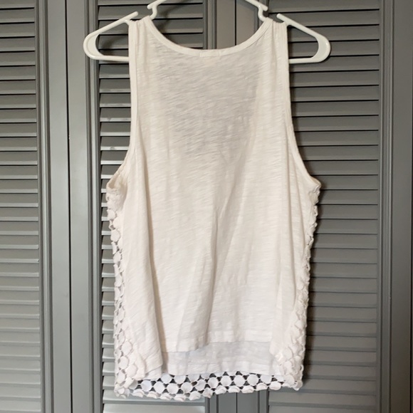 J Crew : White Tank Top - Medium - Picture 5 of 9